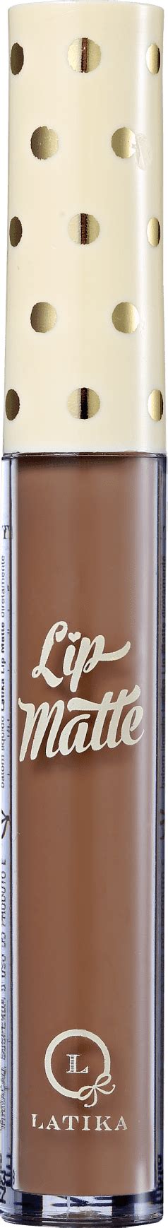 Batom L Quido Latika Lip Matte Nude N Beleza Na Web