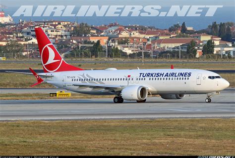 Boeing 737 8 Max Turkish Airlines Aviation Photo 5155773