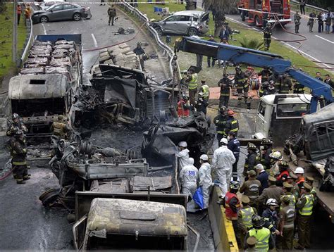 Seis son las víctimas fatales del violento accidente en la ruta Las