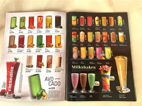 Menu At Hot N Cool Traditional Food Restaurant Dubai