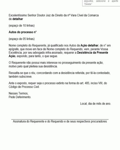 Modelo De Peticao Requerimento Receita Federal Cpf Modelo De