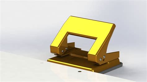 Solidworks 2016 Hole Punch Youtube