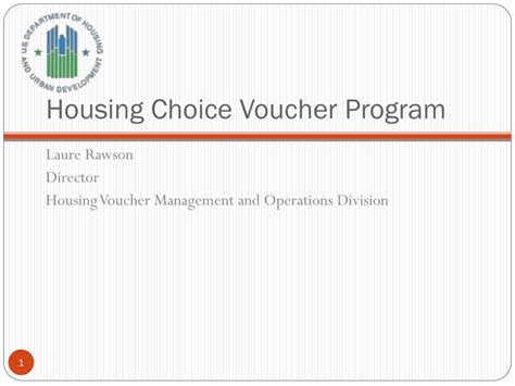 PPT Housing Choice Voucher Program PowerPoint Presentation Free