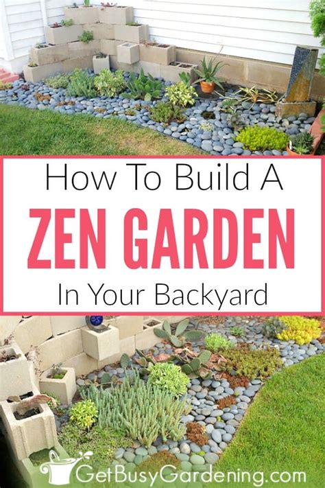 How To Make A DIY Zen Garden In Your Backyard