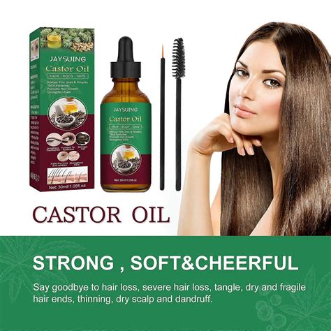 castor oil usage for hair 2