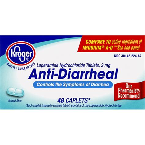 Kroger Anti Diarrheal Mg Caplets Each Delivery Or Pickup Near