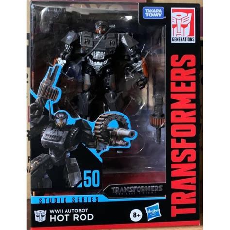 Jual Hasbro Transformers Studio Series 50 WWII Autobot Hot Rod Deluxe Clas Shopee Indonesia
