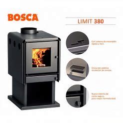 Calefactor a Leña Limit 380 Bosca Weitzler