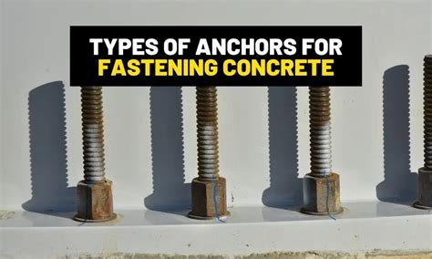 Types Of Concrete Anchor Bolts – Fasteners Plus, 59% OFF