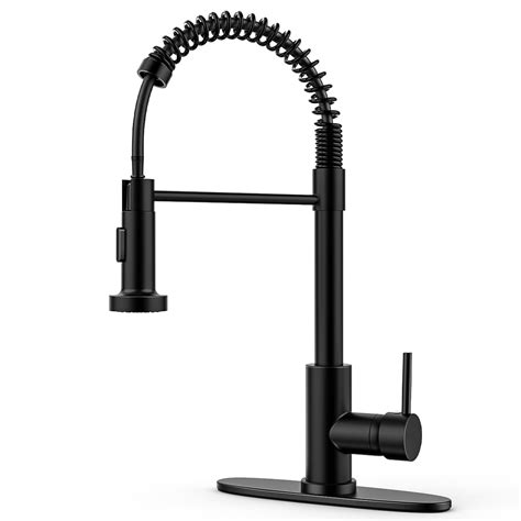 Kitchen Faucet With Pull Down Sprayer Single Handle Pull Out Spring Sink Faucets For 1 Or 3