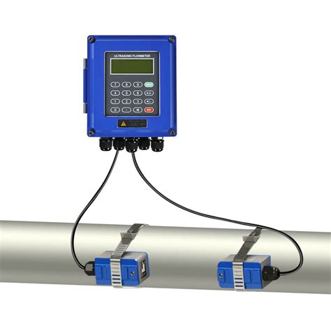 Ultrasonic Flow Meter Liquid Flowmeter IP67 Digital TUF 2000B TM 1 DN50