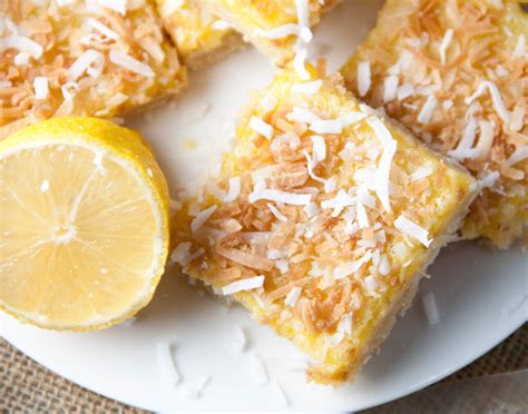 Toasted Coconut Lemon Bars Lemon Coconut Bars Lemon Bars Recipe