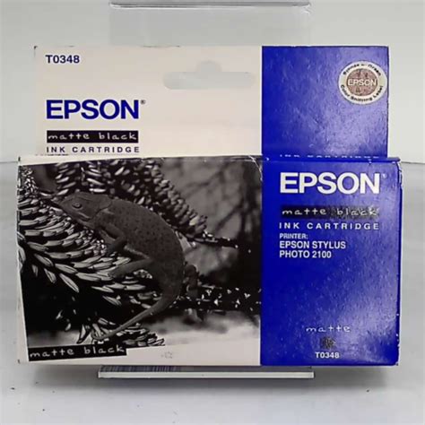 Epson Tinte T Schwarz Matt C T Ebay