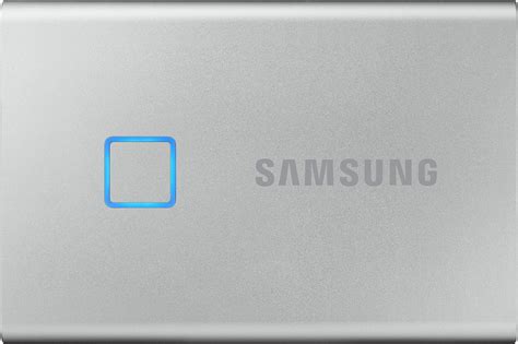 SAMSUNG T7 Touch SSD portátil 1 TB USB 3 2 Gen 2 SSD Externo Negro