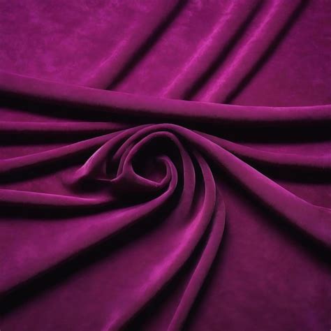 Premium Ai Image Dark Purple Old Velvet Fabric Texture Used As