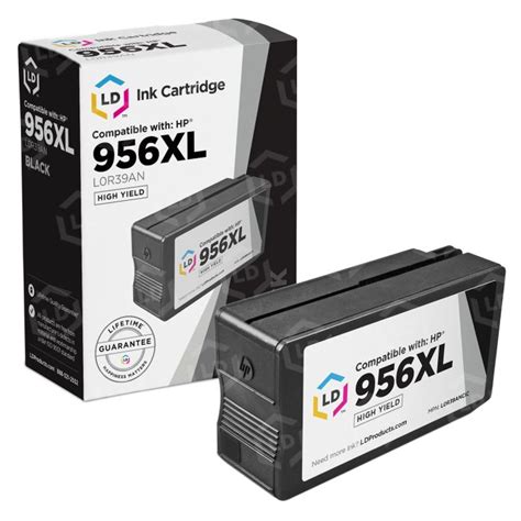 HP 956XL HY Black Ink Cartridge Compatible LD Products