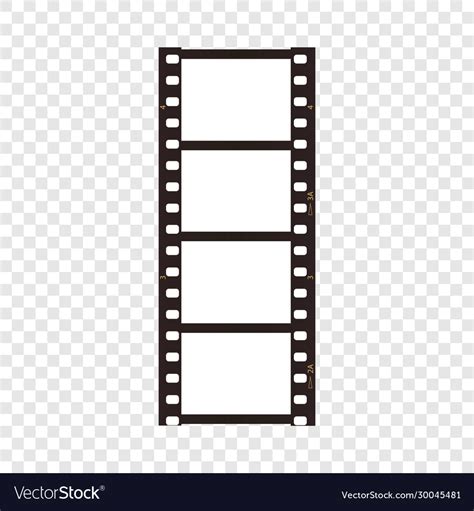 Creative Image Old Retro Film Strip Frame Vector Image