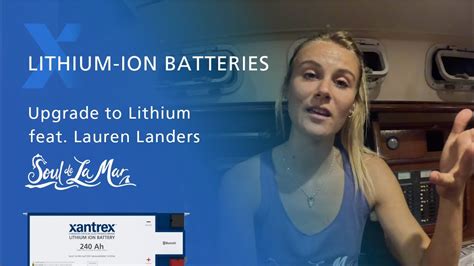 Xantrex Lithium Battery Installation Lauren Landers Youtube