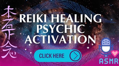 Unlock Your Inner Potential With Psychic Reiki Activation Healing Asmr Youtube