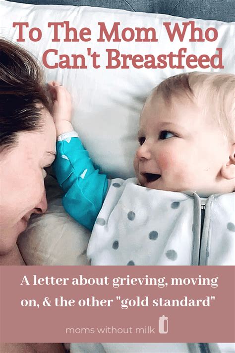 To The Mom Who Couldnt Breastfeed — Moms Without Milk