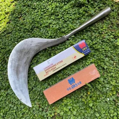 jual arit rumput gagang besi anti copot sabit gagang besi baja