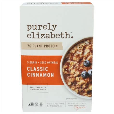 Purely Elizabeth Classic Cinnamon Oatmeal, 1.52 oz - Kroger