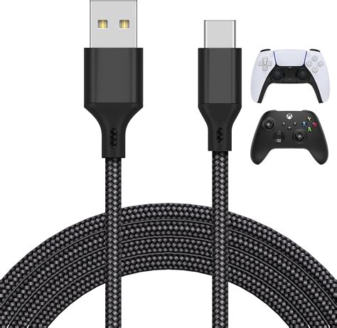 Amazon MENEEA 16 4FT Braided USB C Charging Cable For Playstation