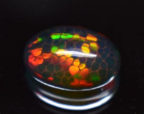 Only At My Shop Rare Natural Ethiopian Honeycomb Opal Smoked Gemstone