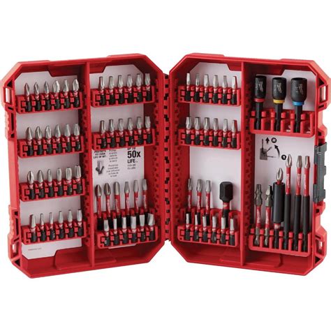 Milwaukee Shockwave 80 Piece Impact Duty Screw Driver Bit Set