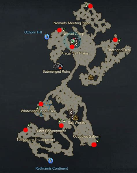 Toutes les localisations de graines Mokoko à Colline de Saland sur Lost