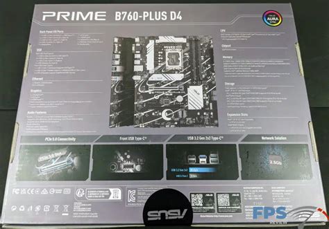 ASUS PRIME B760-PLUS D4 Motherboard Review