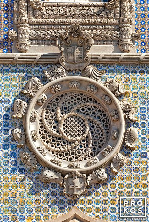 Palacio da Pena Manueline Roundel - Fine Art Photo by Andrew Prokos