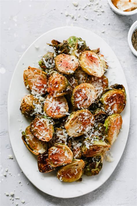 Garlic Parmesan Roasted Brussel Sprouts