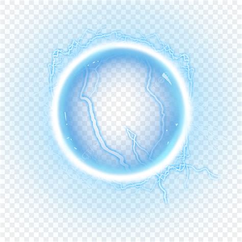 Effet De Lumi Re Bleue De La Boule L G Re Png Ouverture Bleu Halo