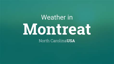 Weather for Montreat, North Carolina, USA