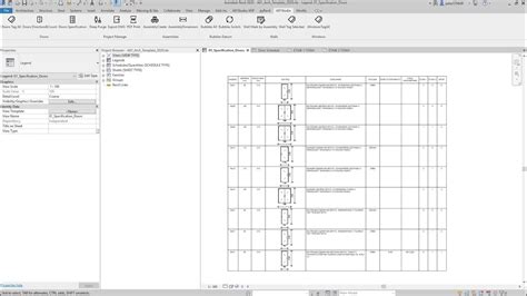 Door Schedule Template Revit