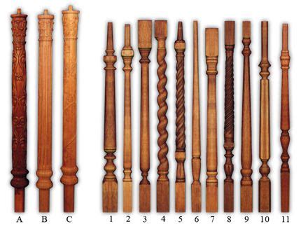 Baluster And Newel Post Patterns Treppe