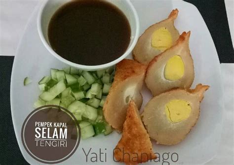 Resep Pempek Kapal Selam Tengiri Oleh Yati Chaniago Cookpad