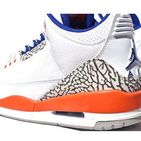 NIKE AIR JORDAN 3 RETRO KNICKS RIVALS ナイキ エア ジョーダン レトロ スニーカー ニックス 白