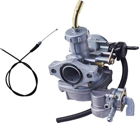 Labwork Carb Carburetor With Throttle Cable Replacement For Honda ATV