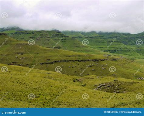 Ukhahlamba-drakensberg Park - South Africa Stock Image - Image of view, countryside: 285624897