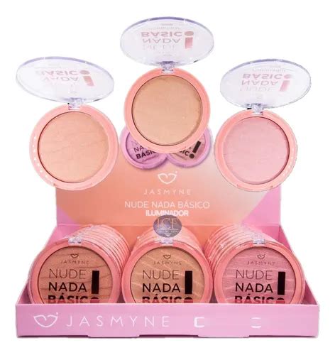 Iluminador Facial Nude Nada Basico Kit Jasmyne Atacado MercadoLivre