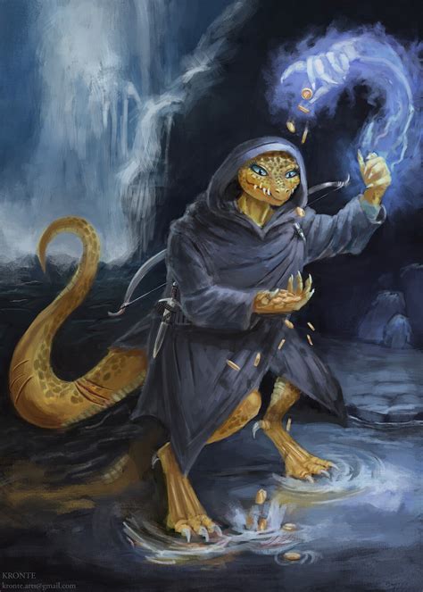 Luis Aguirre Gárate Kronte Arcane Trickster Rogue Lizardfolk