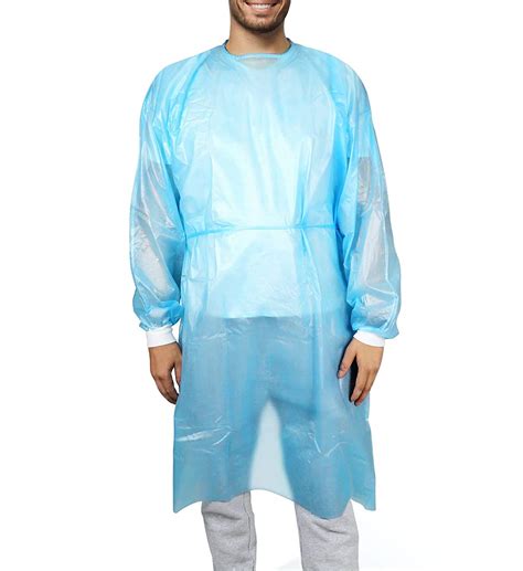 10 Pack PPE Gown Disposable Isolation FDA Registered Level 2 PP PE