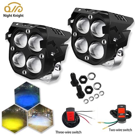 Barra De Luz Led Para Carros E Motocicletas Luzes De Nevoeiro Far Is