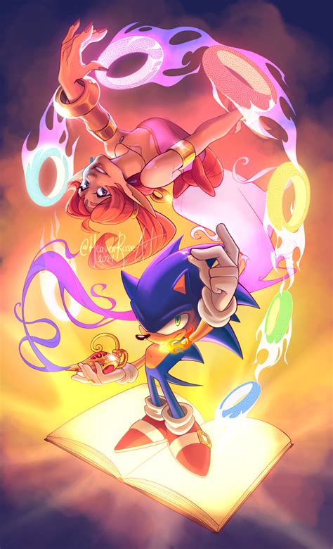 Artstation Sonic And The Secret Rings