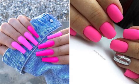 23 Neon Pink Nails and Ideas to Wear All Summer Long - StayGlam