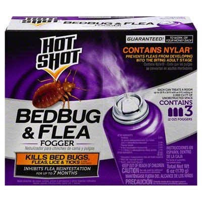 Hot Shot Bedbug Flea Foggers Pk Oz Joe V S Smart Shop Low Prices Quality Groceries