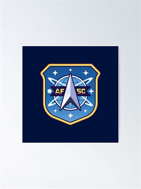 "Air Force Space Command Logo" Poster for Sale by gundamarama | Redbubble