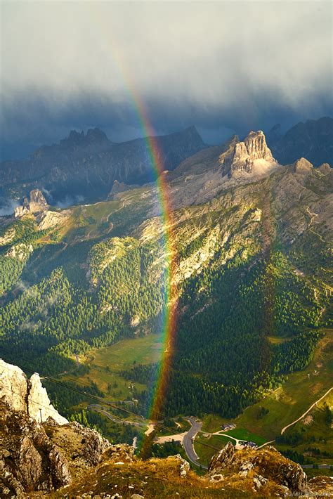 Rainbow Averau Italy Matt Pacholka Photography